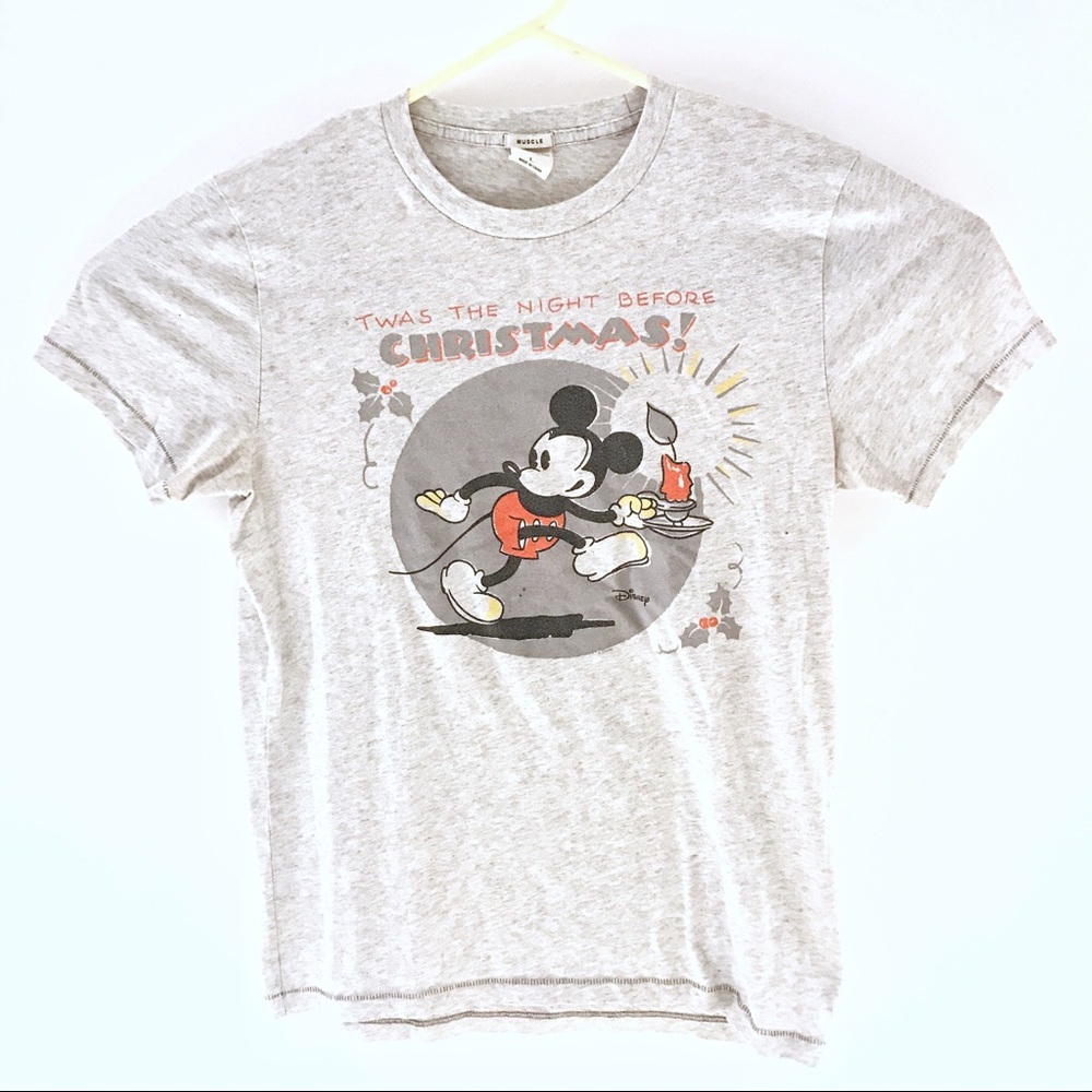 Abercrombie & Fitch Mickey Mouse Christmas Tee